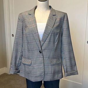 Zac & Rachel Plaid Blazer